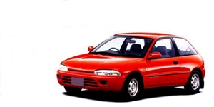 三菱 ミラージュ CA1Aの画像 三菱 ミラージュ CA1A