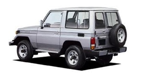 トヨタ ランドクルーザー70 HZJ73Vの画像 トヨタ ランドクルーザー70 HZJ73V